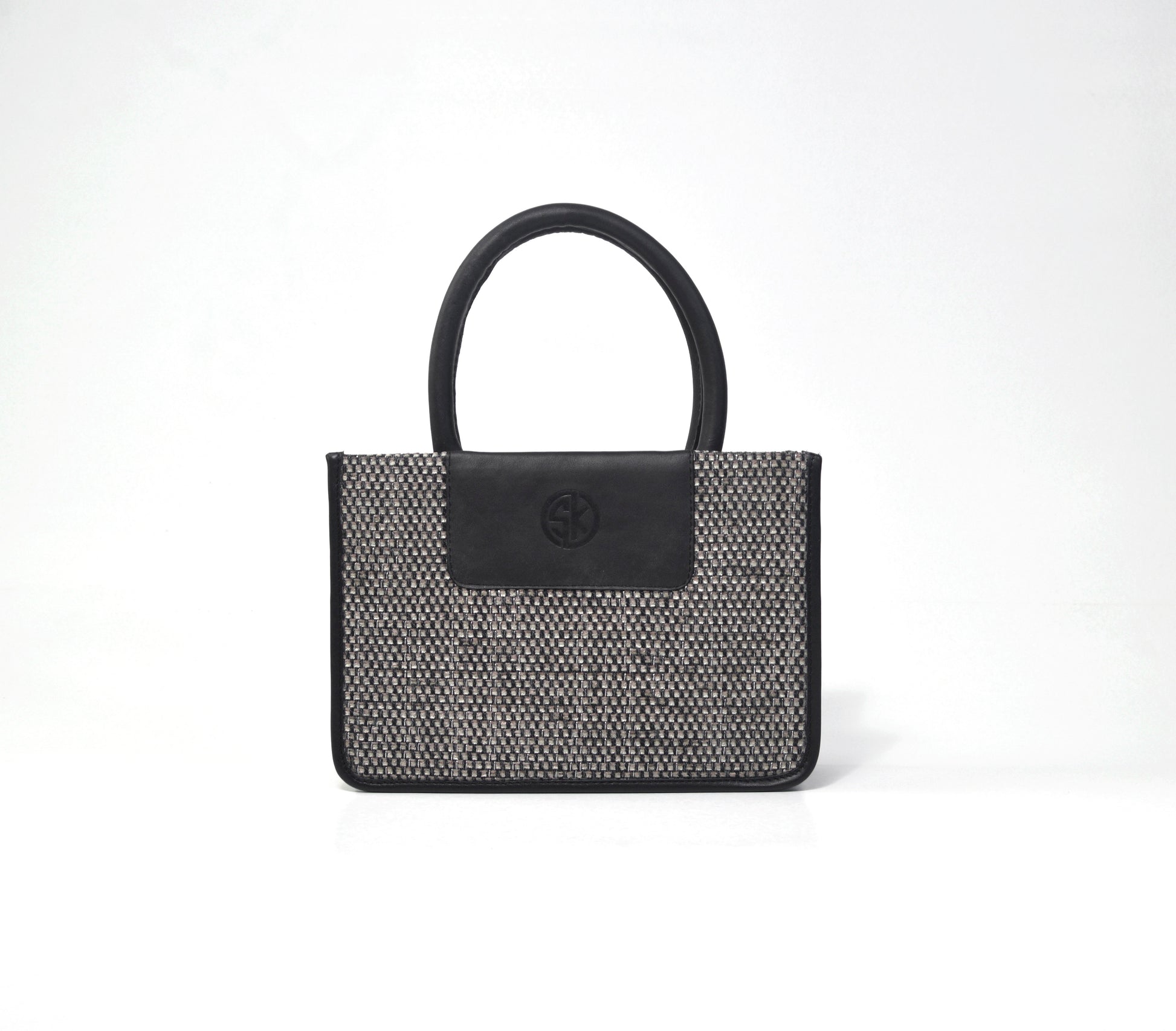 Petit sac noir et gris anthracite