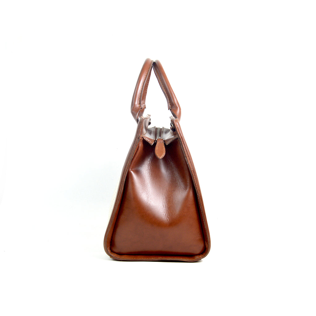 Grand sac marron beige