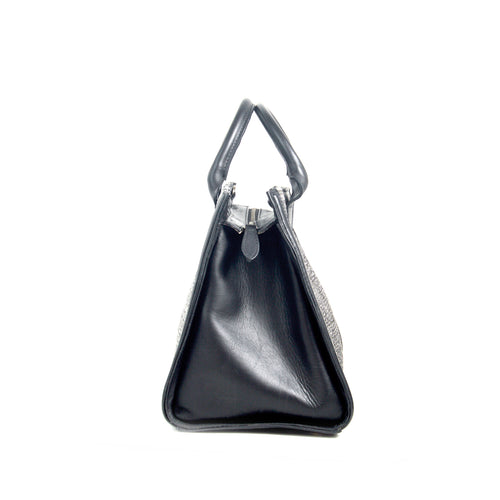 Grand sac noir et gris anthracite